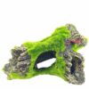 Mossy Hollow Log Fish Tank Aquarium Decoration - Image 2