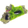 Mossy Hollow Log Fish Tank Aquarium Decoration - Image 3
