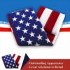 USA American Flag Heavy Duty With Embroidered Stars & Sewn Stripes & Grommets - Image 3