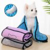 Super Absorbent Quick-Drying Microfiber Dog Bath Towel - Image 2
